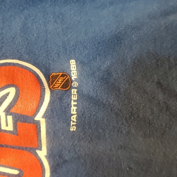 Quebec Nordiques L Single stitch 1989 T shirt - Picture 3 of 7